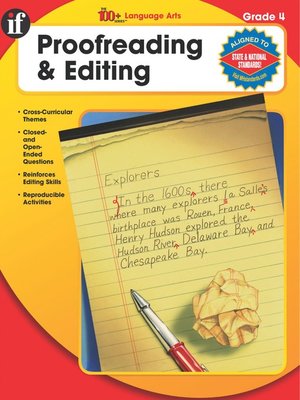 The 100+ Series Proofreading & Editing, Grade 4 - ebook